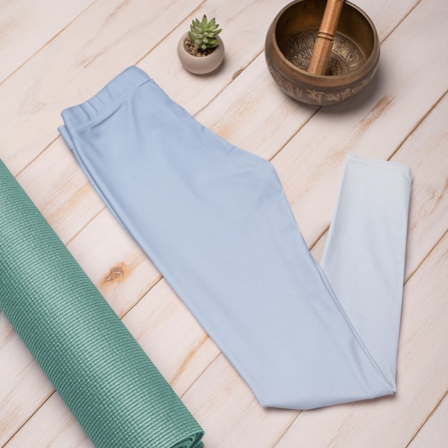 Ombre Trend Color Powder Blue - Pastel Leggings (Créateur téléchargé)