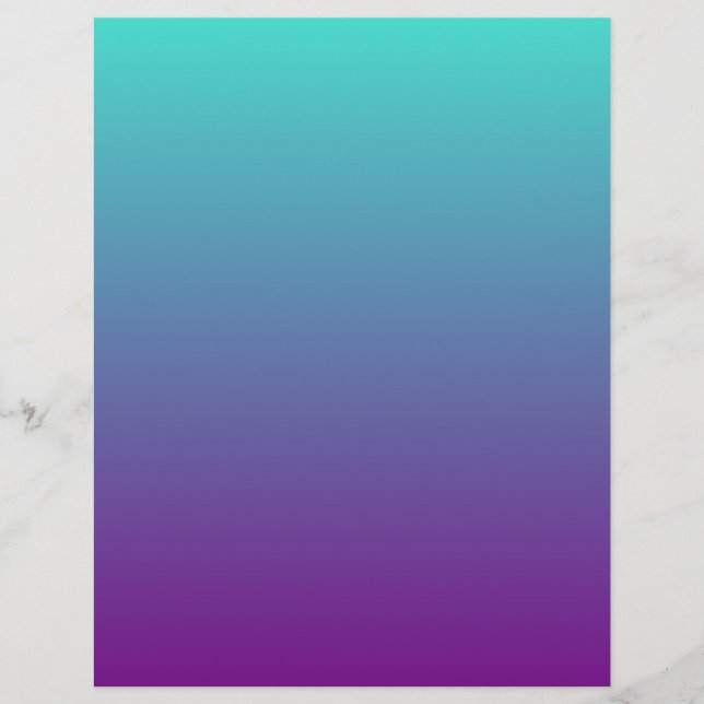 Ombre violette turquoise (Devant)
