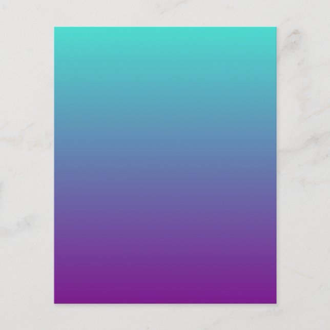 Ombre violette turquoise (Devant)