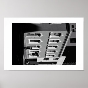 Ombres claires BNW Architecture Street Cape Poster