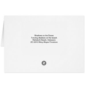 Ombres sur les dunes