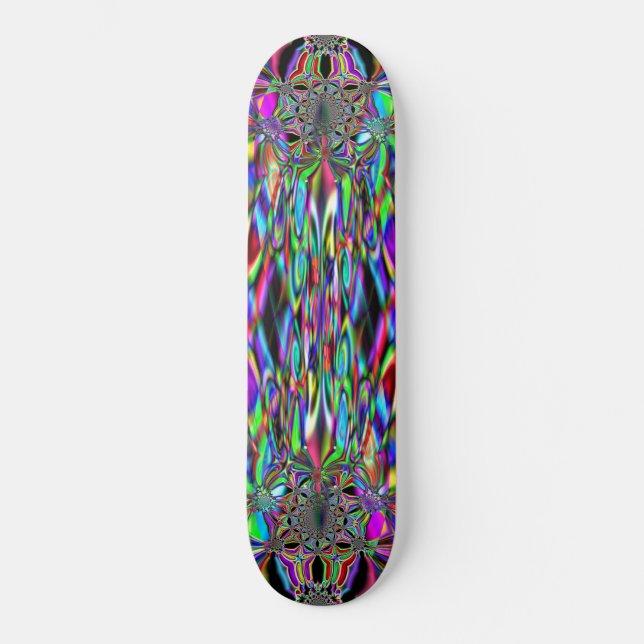 Oméga Chrome Skateboard (Recto)