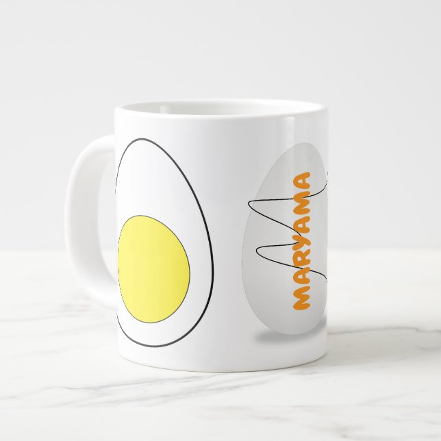 Omelette micro-ondes dans une tasse Œufs (Cadeau a (Devant gauche)