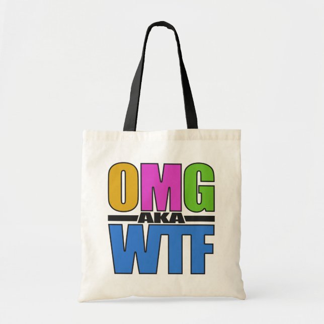 OMG aka sac WTF - choisir style et couleur (Devant)