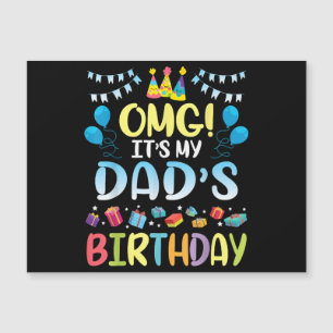 OMG C'est l'anniversaire de mon père, heureux pour