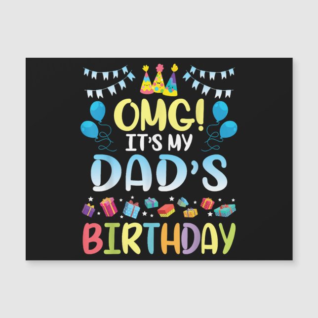 OMG C'est l'anniversaire de mon père, heureux pour (Devant)