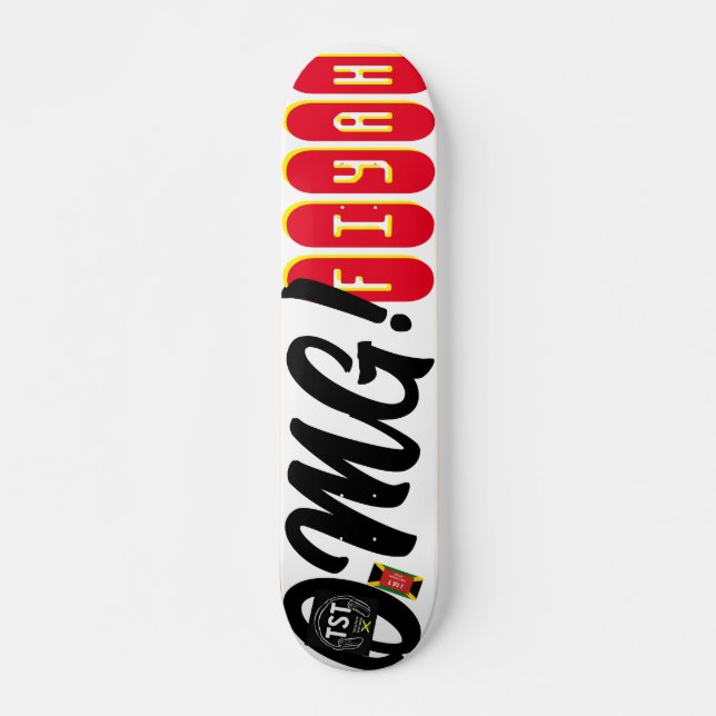 OMG FIYAH  JMT 7 3/4" Planche de skateboard (Devant)