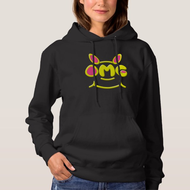 OMG Sweat - shirt à capuche féminine (Devant)