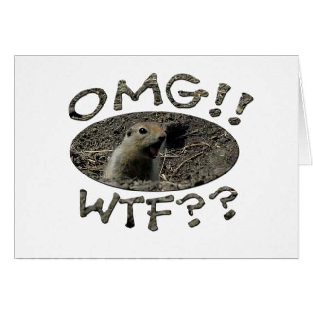 OMG WTF Gopher (Devant horizontal)