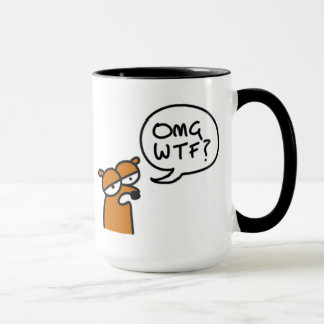 OMG WTF ? sur une tasse