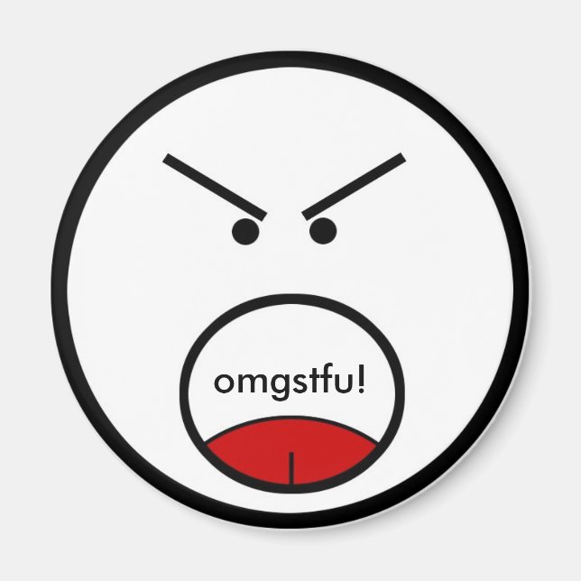 omgstfu ! aimant (Devant)