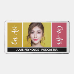 On Air - Podcaster Photo - Retro Podcast