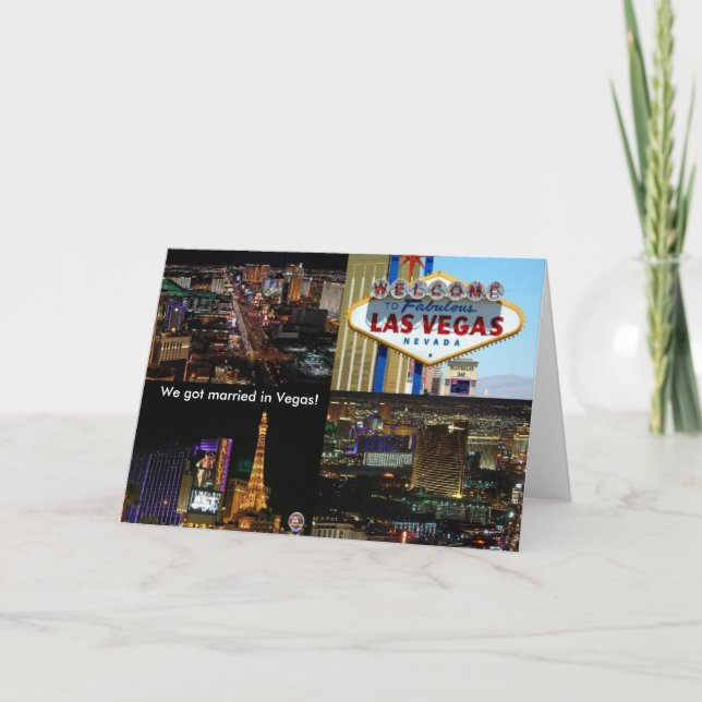 On est à Las Vegas ! Carte (Devant)