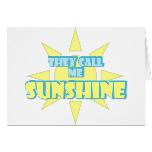 On M'Appelle Sunshine (Devant horizontal)