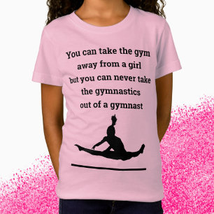 On ne peut pas prendre la gymnastique d'un T-shirt