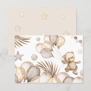 On peut attendre baby shower carte blanche
