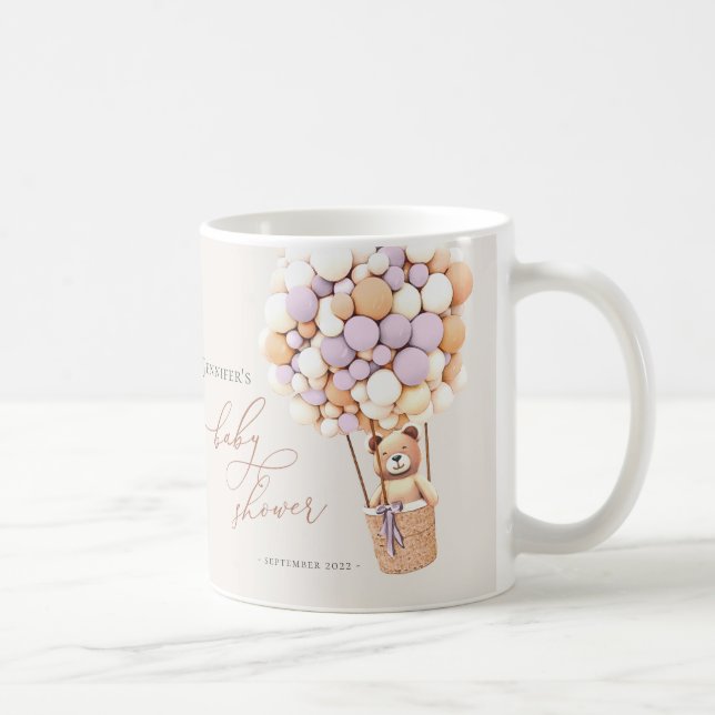 On Peut Attendre ! Baby shower de café Mug (Droite)