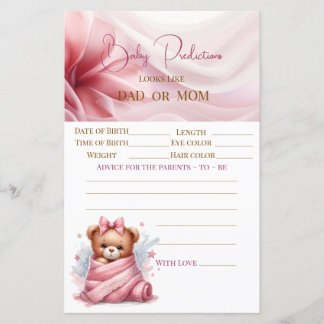 On peut attendre le Baby shower rose