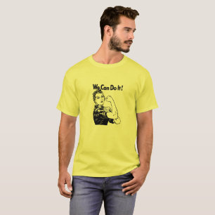 On peut le faire ! T-shirt Rosie la riveteuse Auto