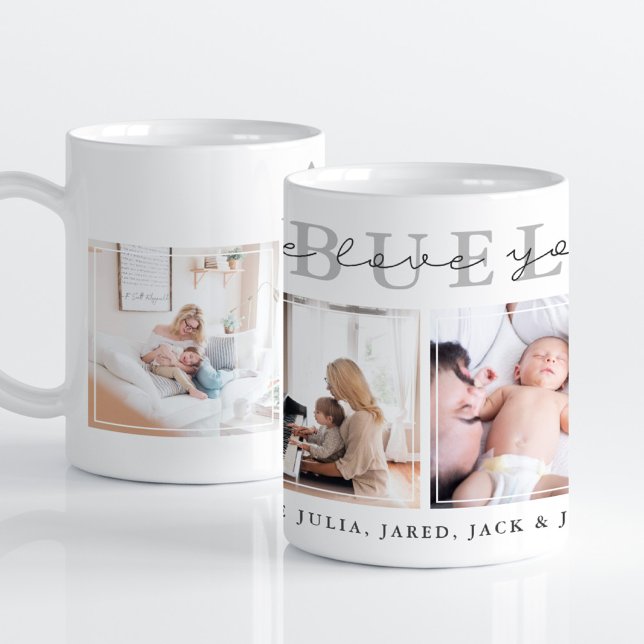 On t'aime, Abuela Mug à café (Créateur téléchargé)
