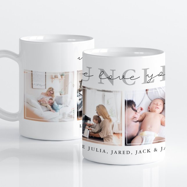 On t'aime, tonton Mug (Créateur téléchargé)