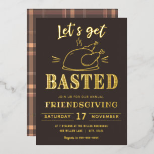 On va se faire pincer.   Invitation de Foil Friend