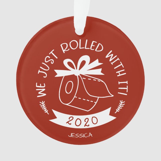 On Vient De Rouler Avec Ça Drôle Covid Noël (devant)