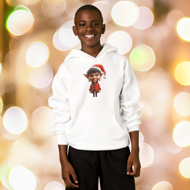 On Y Est ! Le Sweat - shirt à capuche de Noël Elf  (Créateur téléchargé)