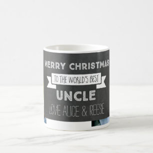 Oncle Christmas Mug de photo faite sur commande de