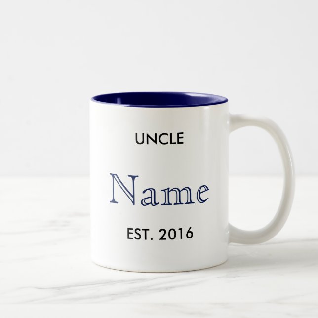 Oncle Pregnancy Announcement Mug ! (Droit)
