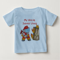 Oncle T-shirts et cadeaux de sapeur-pompier
