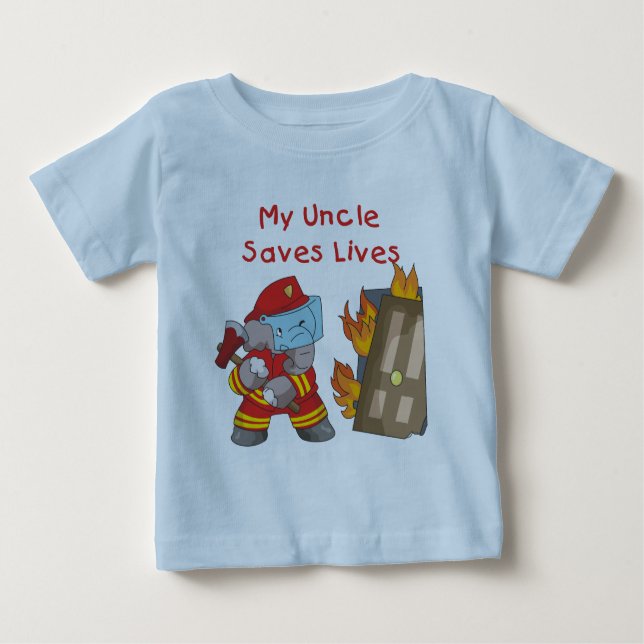Oncle T-shirts et cadeaux de sapeur-pompier (Devant)