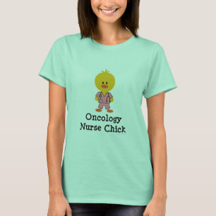 Oncologie Infirmière Chick Ringer T-shirt