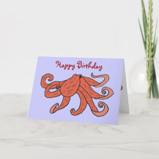 ONDE ENTRETENUE carte de poulpe de joyeux