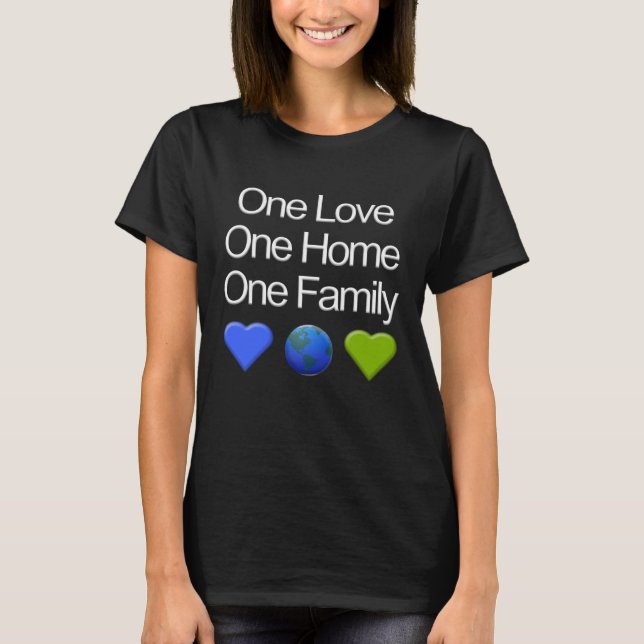 One Earth Shirts T-shirts éco-guerriers bio (Devant)