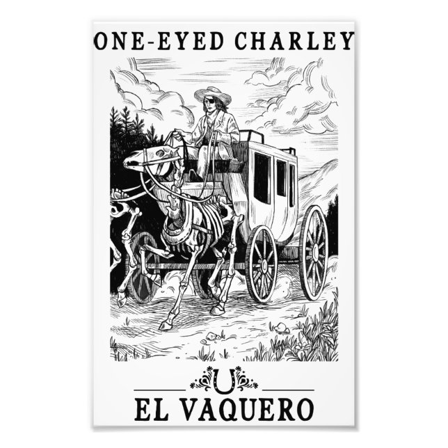 One-Eyed Charley Poster Print (Devant)
