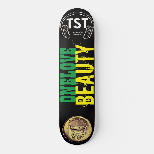 ONE LOVE BEAUTÉ Skateboard (Recto)