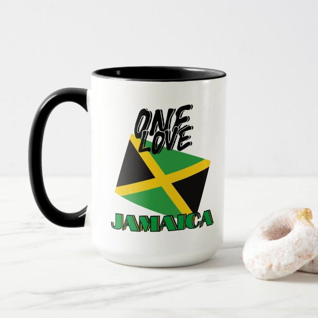One Love Jamaica Mug (Avec donut)