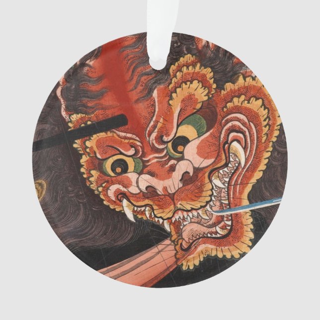 Oni King Shutendoji vs Minamoto no Yorimitsu (devant)