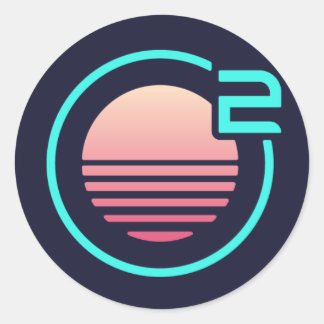 Onivim 2 - Sticker de logo rond