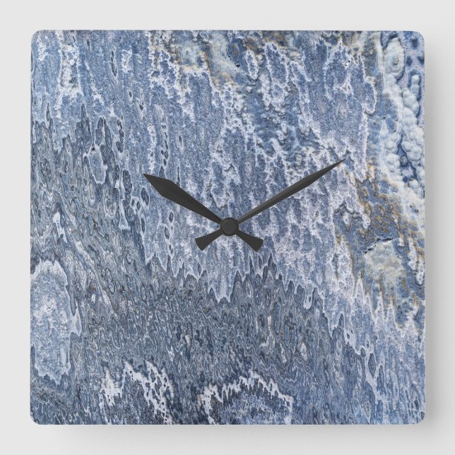 Onyx Motif en pierre Acrylique Horloge murale (Recto)