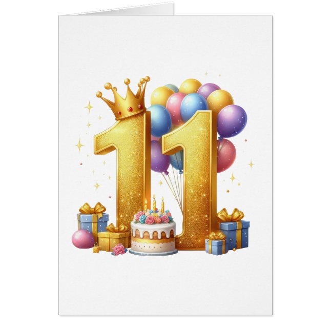 Onzième anniversaire doré (Devant)
