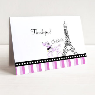 Ooh La La Paris French Poodle Eiffel Merci