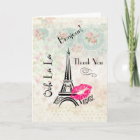 Ooh La La Paris Tour Eiffel Merci