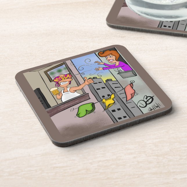 Oops Trivet Dessous de verre en plastique dur (Côté gauche)