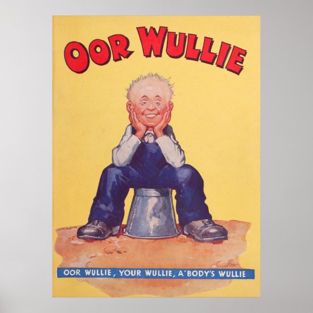 Oor Wullie 1941 Impression Vintage (Devant)