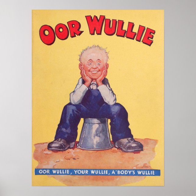 Oor Wullie 1941 Impression Vintage (Devant)
