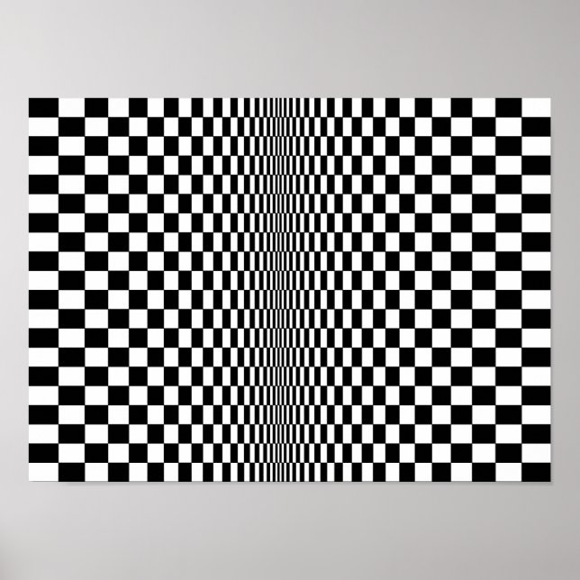 Op art algorithm poster (Devant)