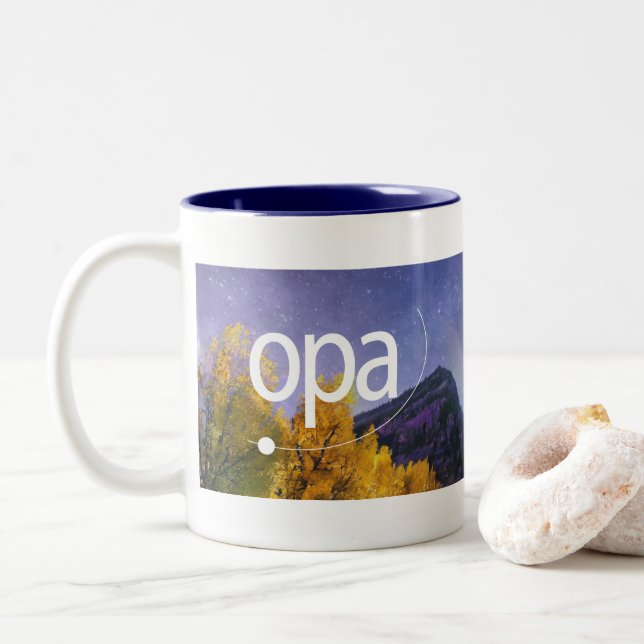 OPA 2025 Retraite café Mug (Avec donut)
