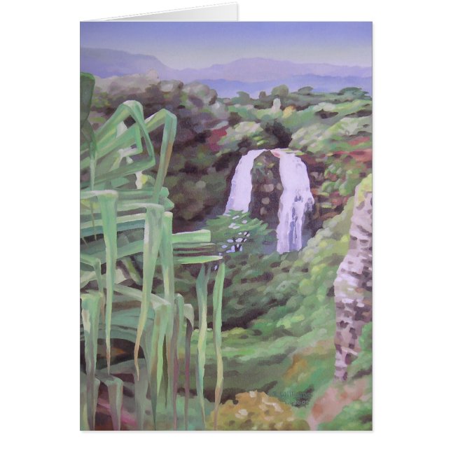 Opaekaa Falls, Kauai (Devant)